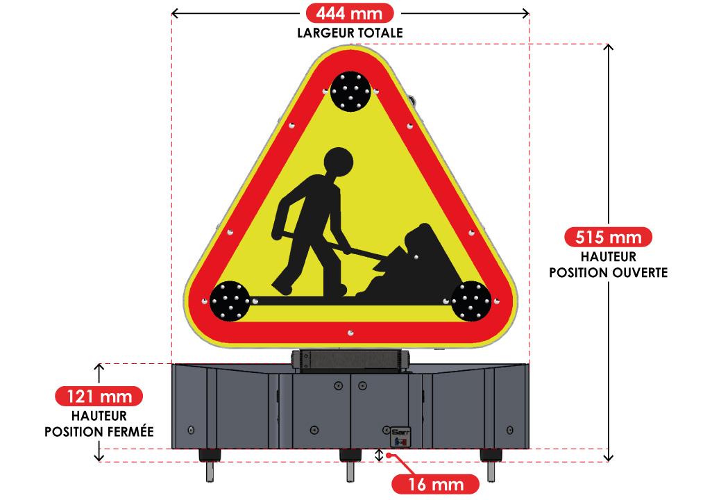 Triflash TSL LED 502 Relevage électrique Classe 2